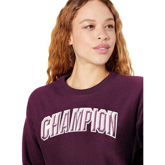 champion reverse weave block arch sweatshirt - Picture 2 of 9
